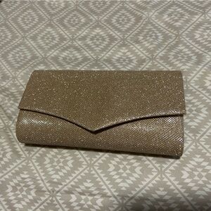Elegant Gold Clutch Bag